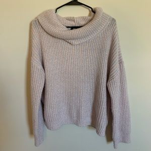 Express oversized cowl neck sweater, size: S